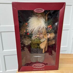 NWT Woodlands Home For the Holidays Santa